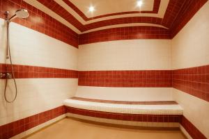 Koupelna v ubytování Hotel Piotr Spa&Wellness