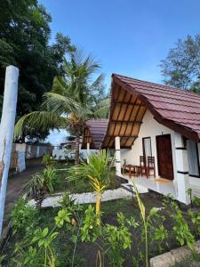 Zahrada ubytování KABY Bungalows