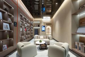 Setusvæði á Atour Hotel Tianjin Tiankai Huayuan Industrial Park