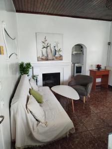 Posezení v ubytování Villa Cottage Eleni