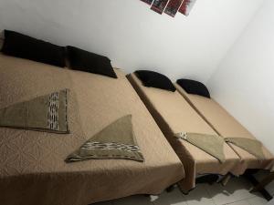 Postel nebo postele na pokoji v ubytování Pousada Aconchego Diamantina