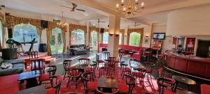 Posezení v ubytování Medehamstede Hotel