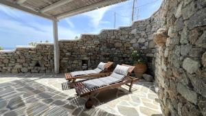 Posezení v ubytování Psarou Summer Villas