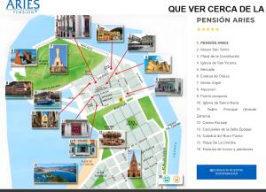 Zdjęcie z galerii obiektu Pension Aries w mieście San Sebastián