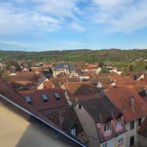 Výhľad na mesto Wasselonne alebo výhľad na mesto priamo z apartmánu