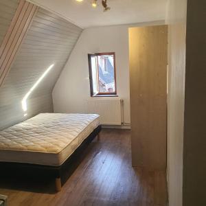 Postel nebo postele na pokoji v ubytování Studio atypique avec superbe vue