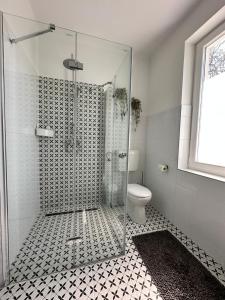 Kúpeľňa v ubytovaní Verandás Vendégház + 6 fotografií