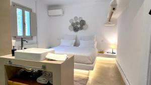 Postel nebo postele na pokoji v ubytování Psarou Summer Villas