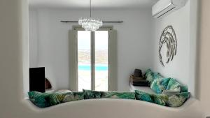 Posezení v ubytování Psarou Summer Villas