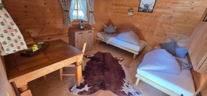 Postel nebo postele na pokoji v ubytování Pension Edi