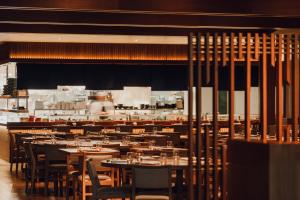 Restaurace v ubytování Nobu Hotel London Shoreditch