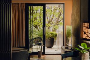 Zahrada ubytování Nobu Hotel London Shoreditch