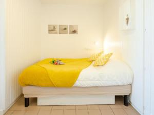 Postel nebo postele na pokoji v ubytování Studio Horizon-1 by Interhome
