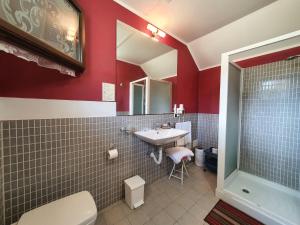 Kúpeľňa v ubytovaní Apartment La Rosa-2 by Interhome