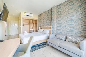 Posezení v ubytování Kralendijk Boutique Hotel