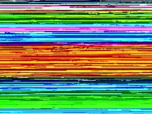 einem Bündel farbiger Linien in der Unterkunft Holiday Home Tiny Haus Lieblingsplatz by Interhome in Beilngries