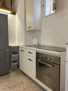 Dapur atau dapur kecil di Maison De Mammà