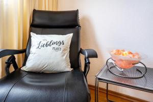 Posezení v ubytování Ferienwohnung Adrion