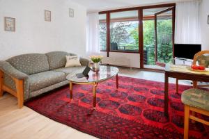 Posezení v ubytování Ferienwohnung Adrion