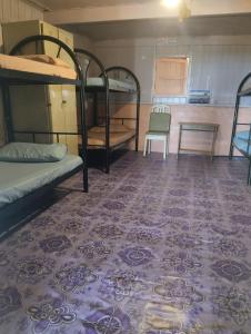 Postel nebo postele na pokoji v ubytování Dorm teriang
