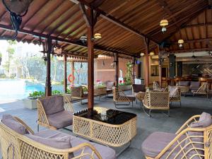 Posezení v ubytování Aveon Hotel Yogyakarta by Daphna Management