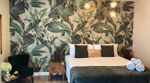 Katil atau katil-katil dalam bilik di Atelier Skalo Boutique Hotel
