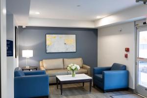 Posezení v ubytování stayAPT Suites Waco