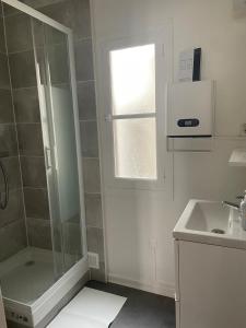 Koupelna v ubytování Le Mi-Stud