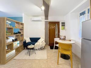 Køkken eller tekøkken på Studio accueillant et calme centre ville Tarbes