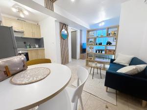 Køkken eller tekøkken på Studio accueillant et calme centre ville Tarbes