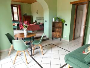 Χώρος καθιστικού στο Le Terrazze