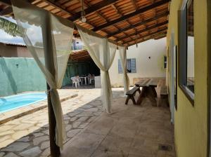 Πισίνα στο ή κοντά στο Quarto casal sossego e paz