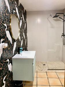 Koupelna v ubytování Apartamento Rural Val de Xálima