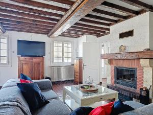 Posedenie v ubytovaní Les Volets Bleus-Charmante maison entièrement équipée face à la mer pour 2 à 6 personnes