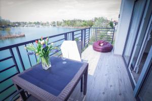 Balkón nebo terasa v ubytování Apartments Relax