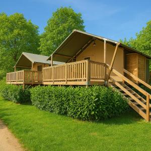 Zahrada ubytování Lodgetent Reisdorf