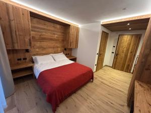 Postel nebo postele na pokoji v ubytování Agritur Bella di Bosco