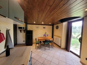 Kuchyň nebo kuchyňský kout v ubytování La Capanna di Poggio al Lupo