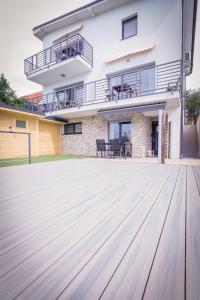 Balkón nebo terasa v ubytování Apartments Relax