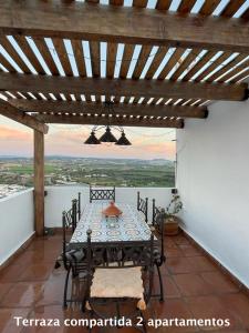 Balkón alebo terasa v ubytovaní Casa Abades Arcos de la Frontera