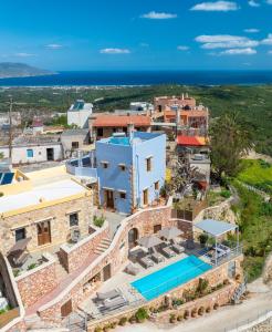 Πισίνα στο ή κοντά στο Dream View Villa Kastellos