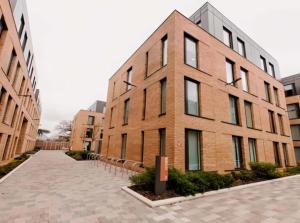 Bygningen som lejligheden ligger i