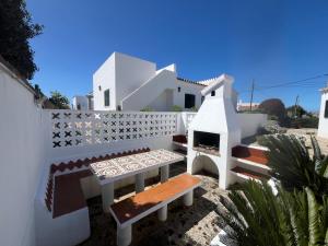 A balcony or terrace at Villa Coral