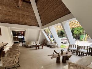 Ruang duduk di Hotel Pousada Pitinga