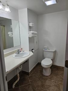 Koupelna v ubytování OYO Hotel Starlite Seneca Falls