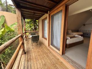 Katil atau katil-katil dalam bilik di Hotel Pousada Pitinga