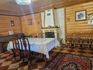 Posezení v ubytování Ластівчине гніздо