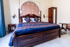 Dera Jaipur Homestay客房内的一张或多张床位