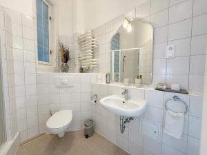 Kúpeľňa v ubytovaní Elegant 125m2 apartment in center of Budapest