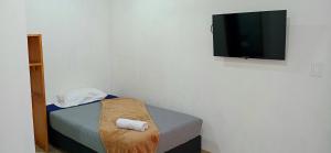 TV o dispositivi per l'intrattenimento presso Bambu Hostel